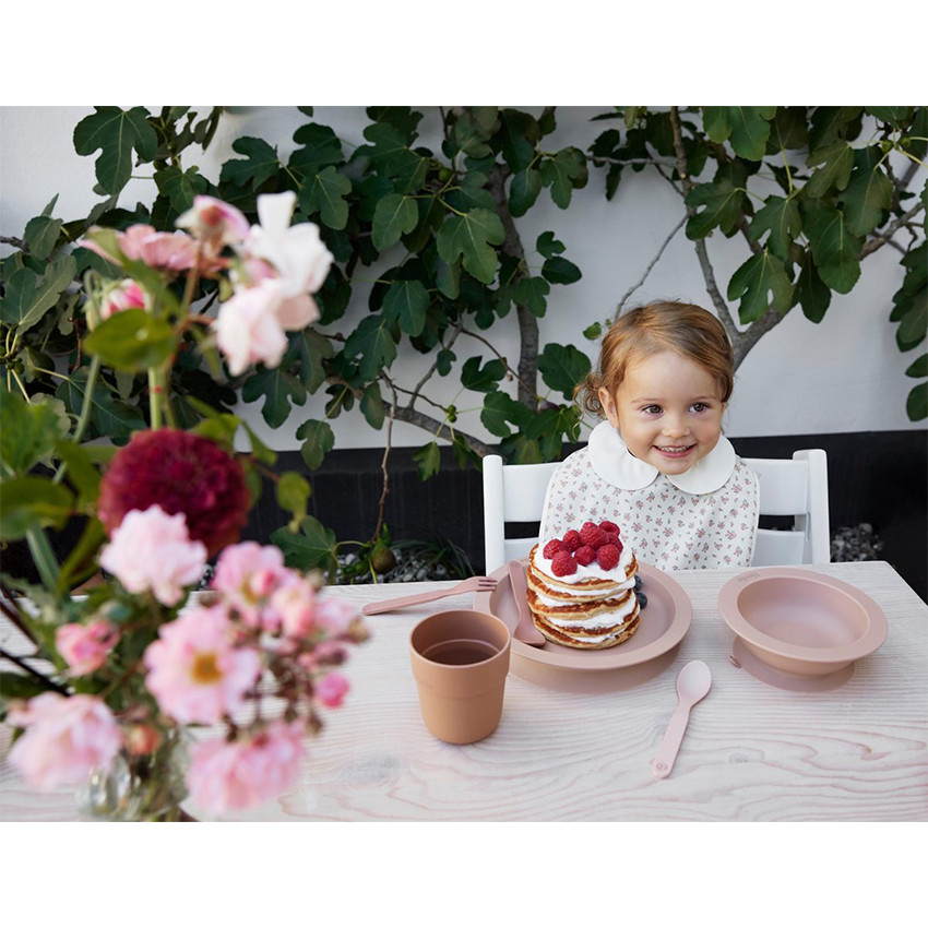 Bavoir autumn Rose 