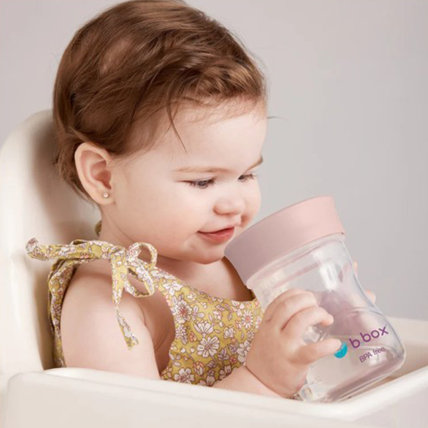 Gobelet d'apprentissage sans bec 240ml Blush 12m+ 