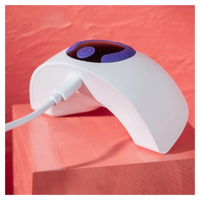 Borstkolf electrisch Handsfree simpel Wit 