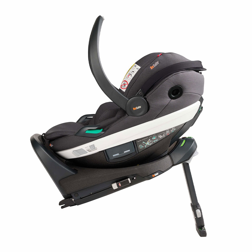 Siège-auto i-Size Bébé Go Beyond Dark Grey Melange 