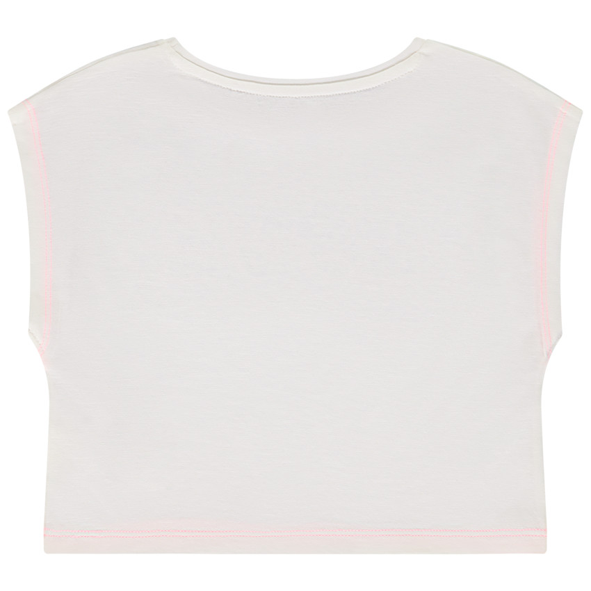 Crop-top en jersey avec puff print effet 3D Minnie Disney pour fille 