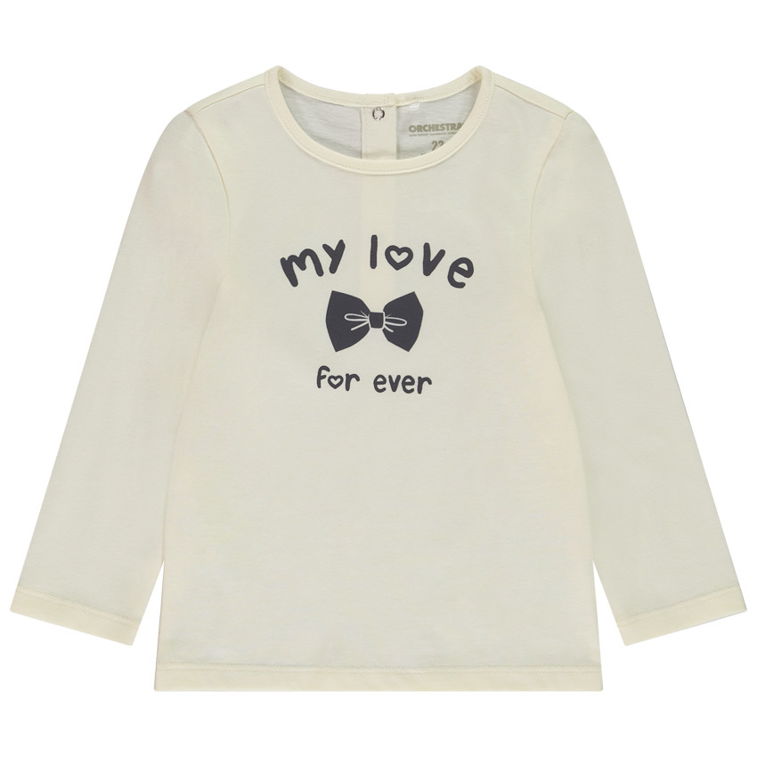 Lange mouwen T-shirt met fantasieprint voor meisjes 