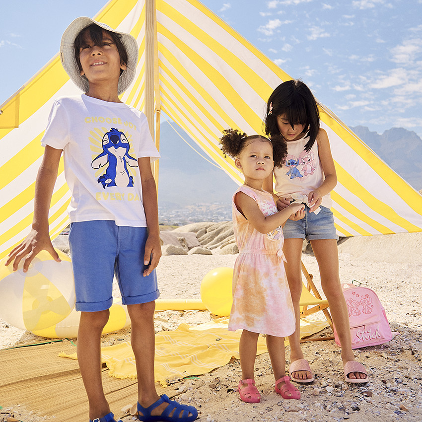 Robe effet tie & dye Angel Disney à gros sequins pour fille 