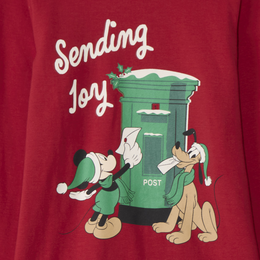 Sous-pull col roulé de Noël Mickey Disney garçon 