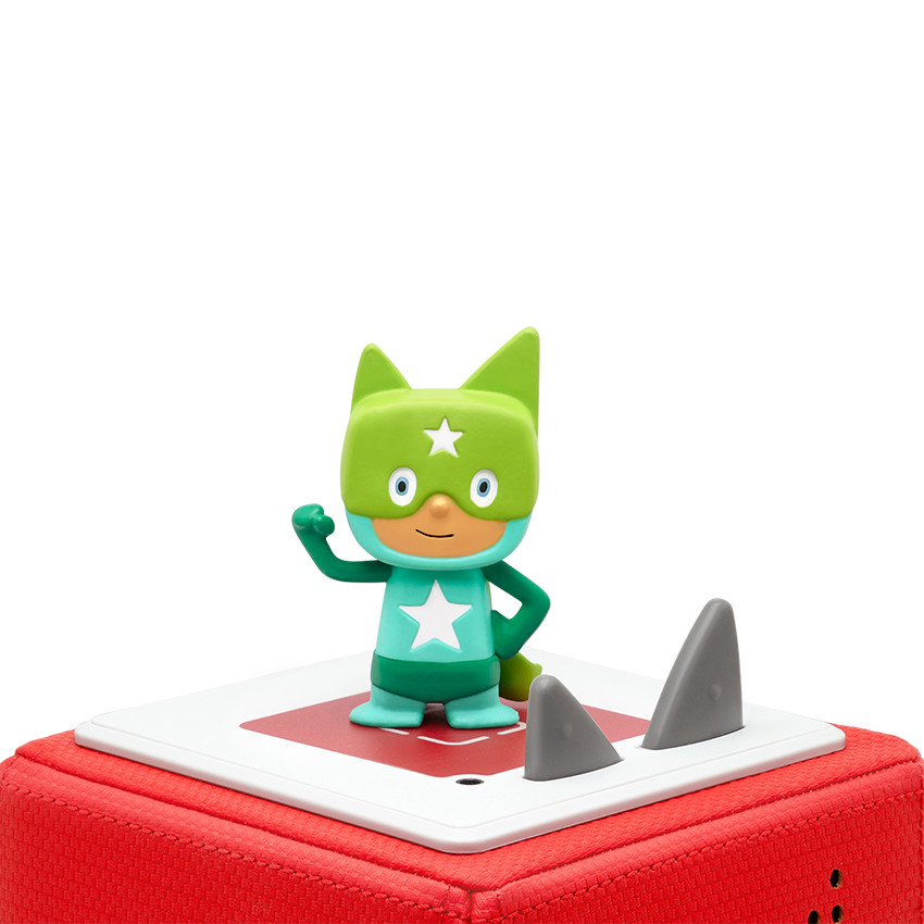 Figurine audio Tonies Super-Héros turquoise 