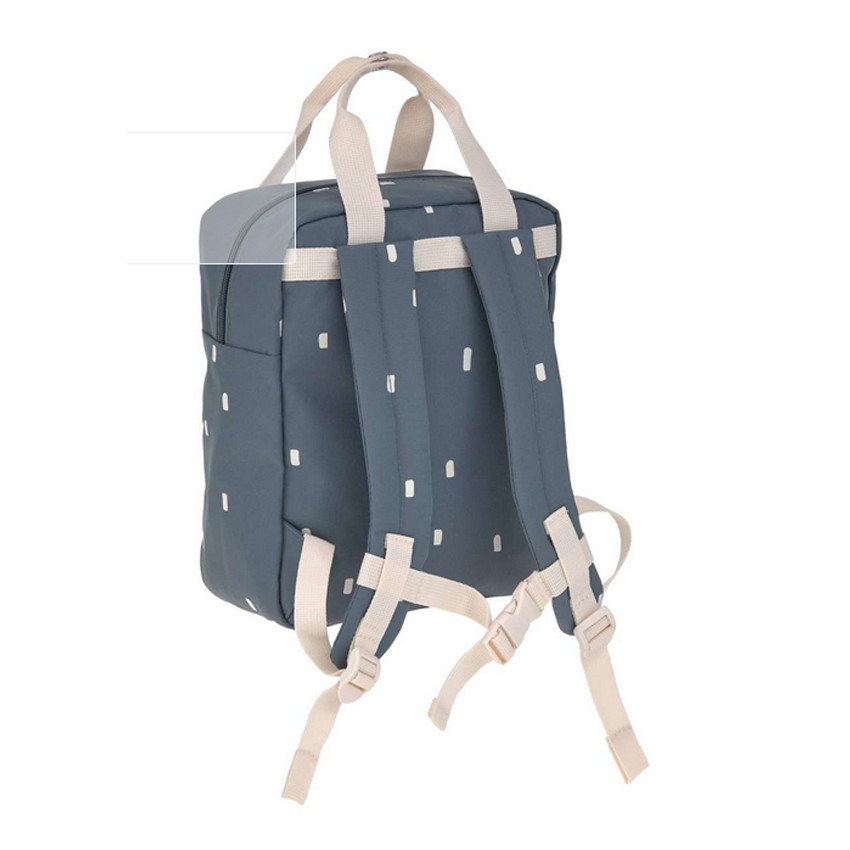 Rugzak Mini Square - Happy prints Midnight Blue 