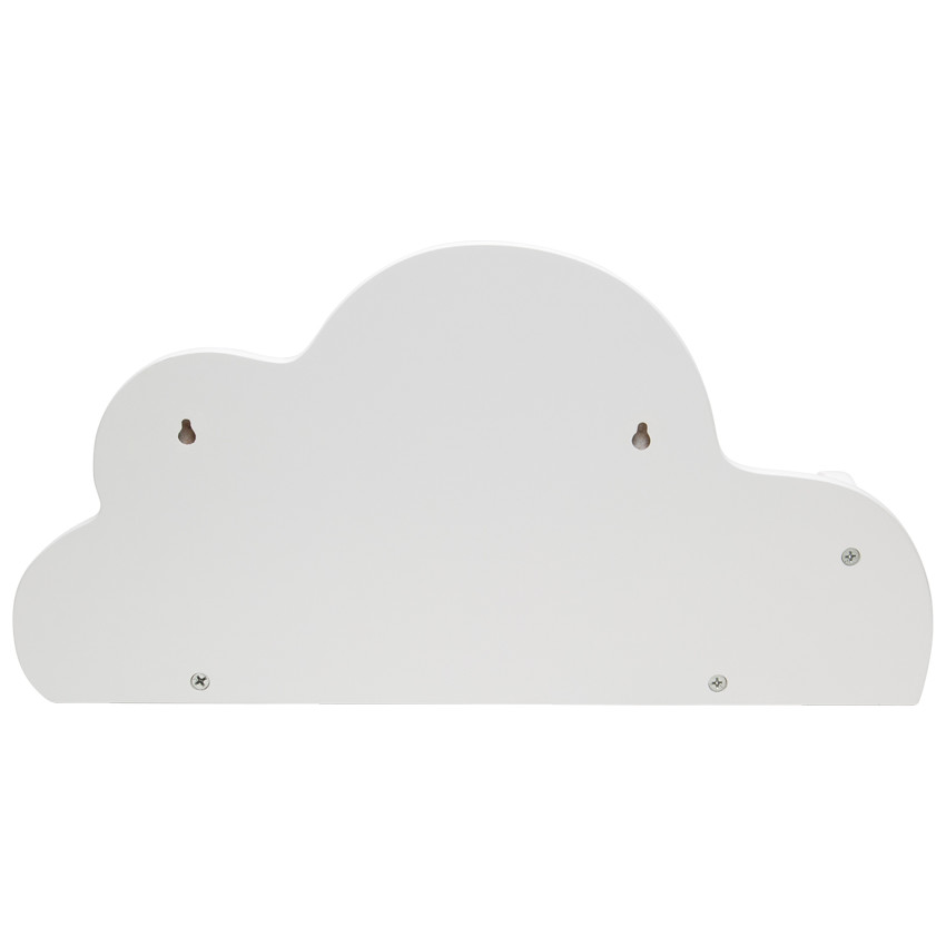 Etagère forme nuage - Blanc 