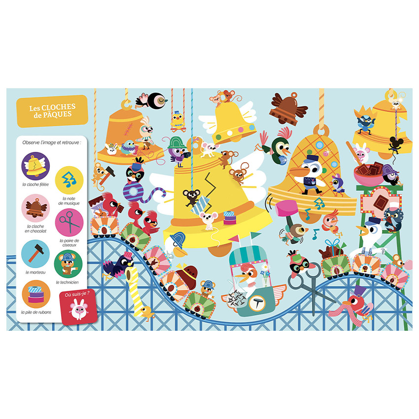 Boek FR Pasen Cherche & Trouve des tout-petits 12m+ 