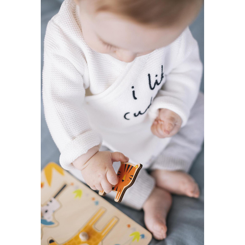 Puzzle en bois Crazy Jungle 5pcs 