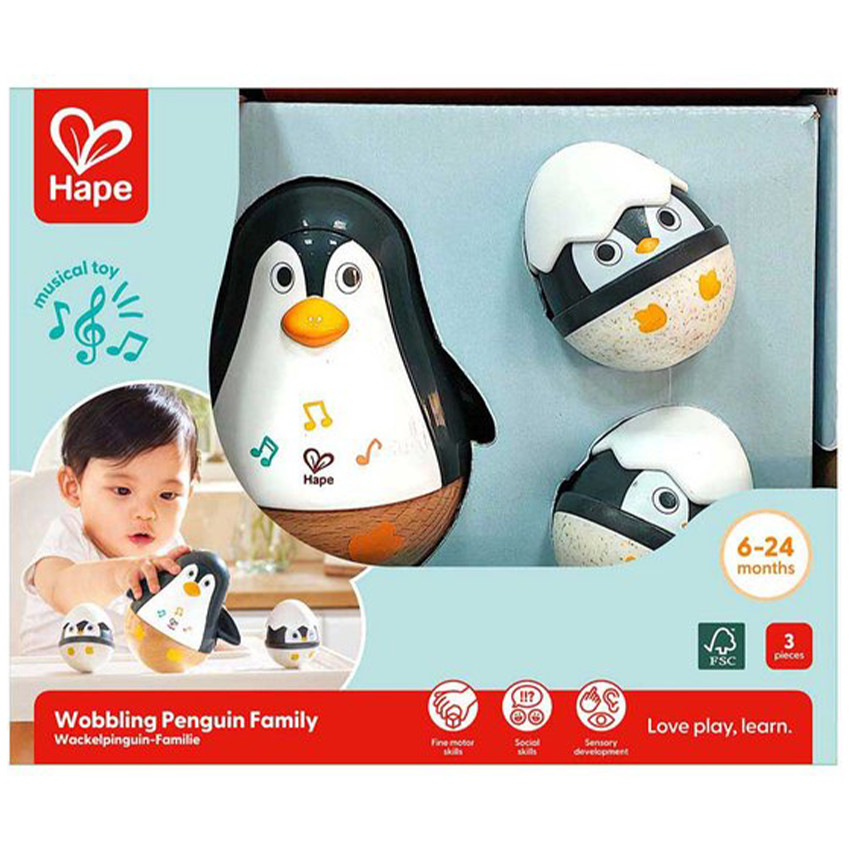 Familie Pingouins muzikanten baby duikers 6m+ 