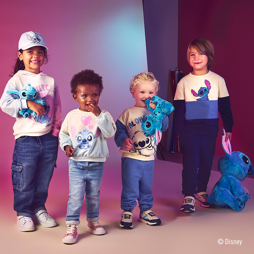 Stitch Disney twill pet voor meisjes 