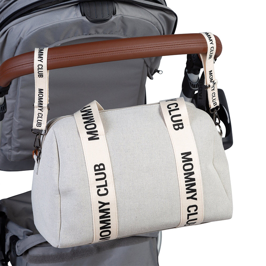 Luiertas Mommy Club Signature + verschoonmat off white 