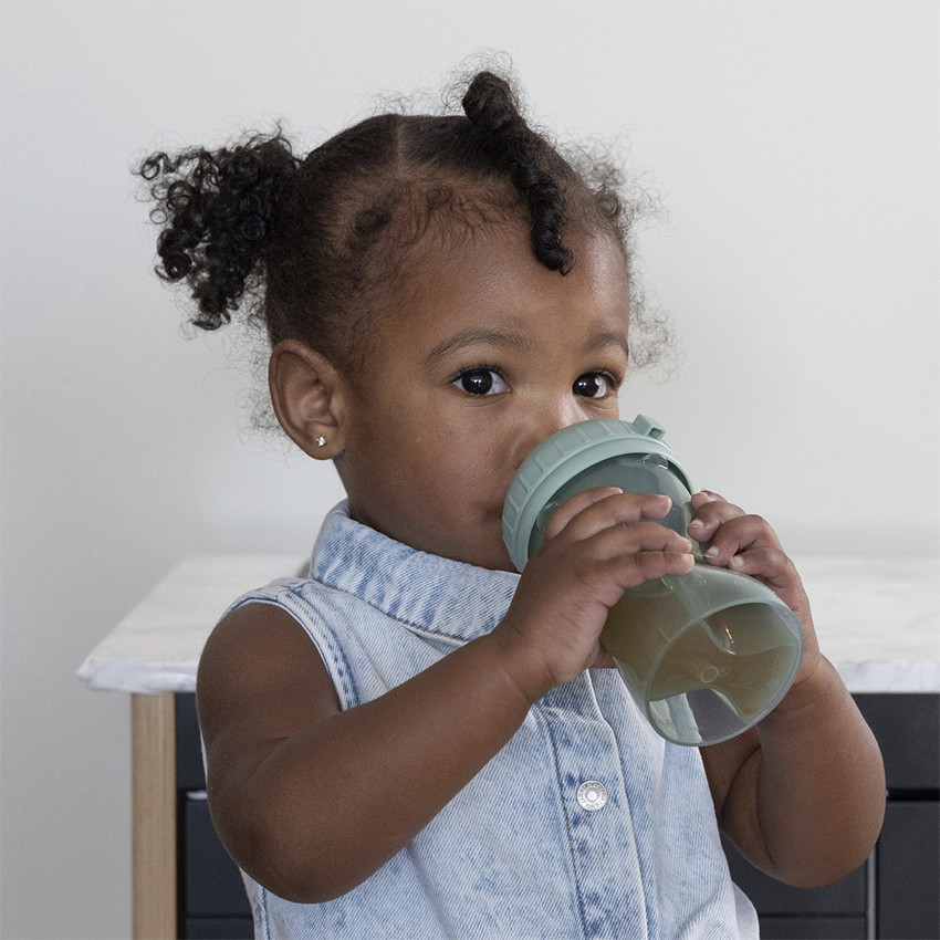 Gobelet à paille anti-fuite 250ML Sage 