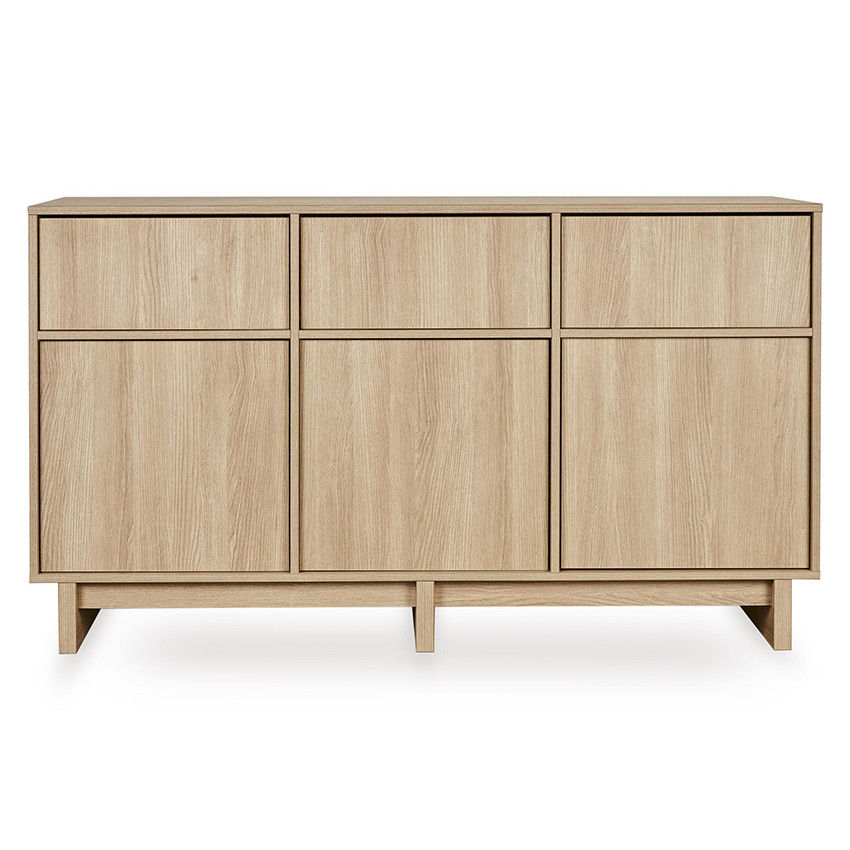 Commode XL 3 portes Kyo Honey Ash 