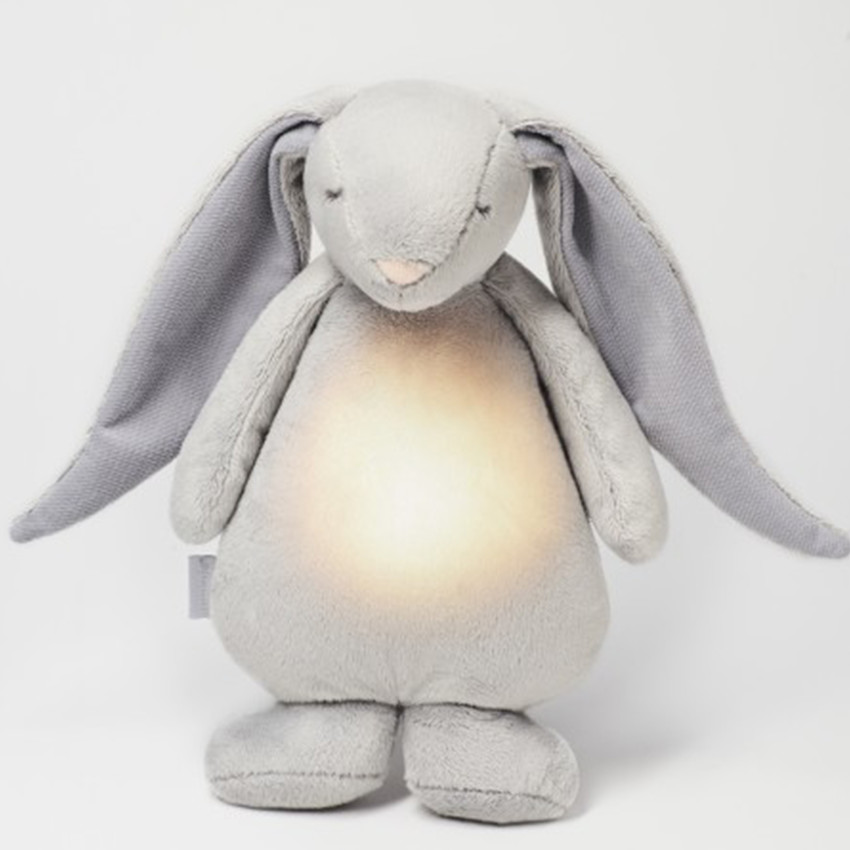 Doudou veilleuse Son & Lumière Gris 