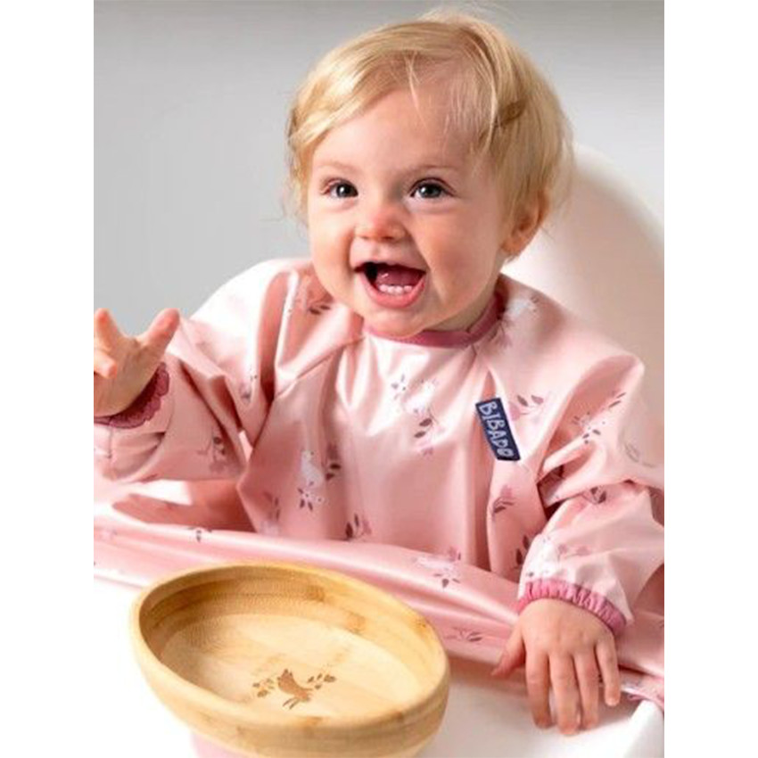 Bavoir tablier Coverall avec manches Curious Cottontails 6m-3ans 