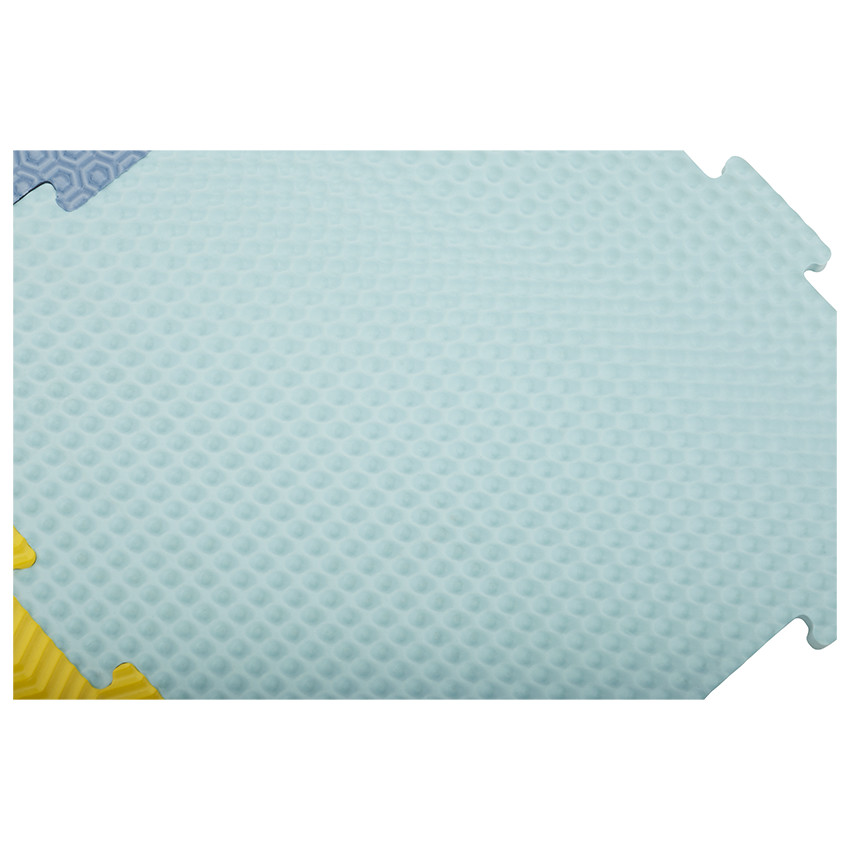 Tapis de dalles en mousse texturées 90 x 90 cm 