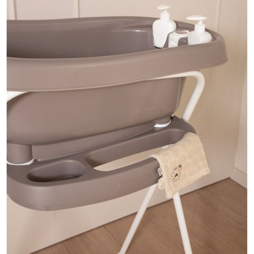 Support de baignoire Click - Chalk Brown - 98 cm 