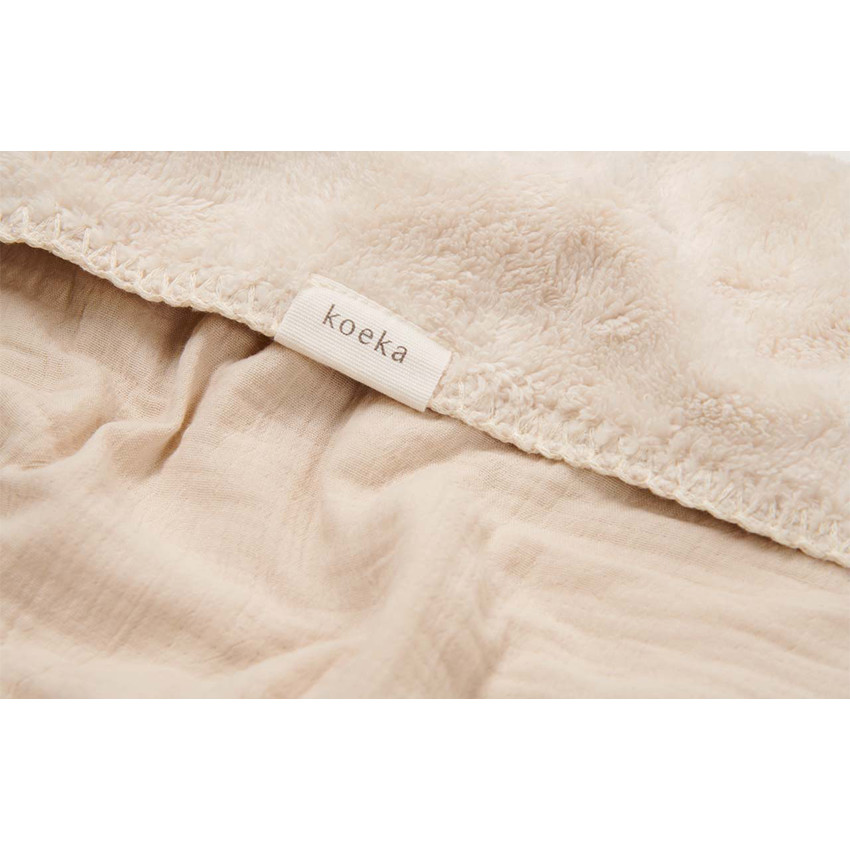 Beddeken Teddy Faro Warm White 100x150cm TOG 2.9  