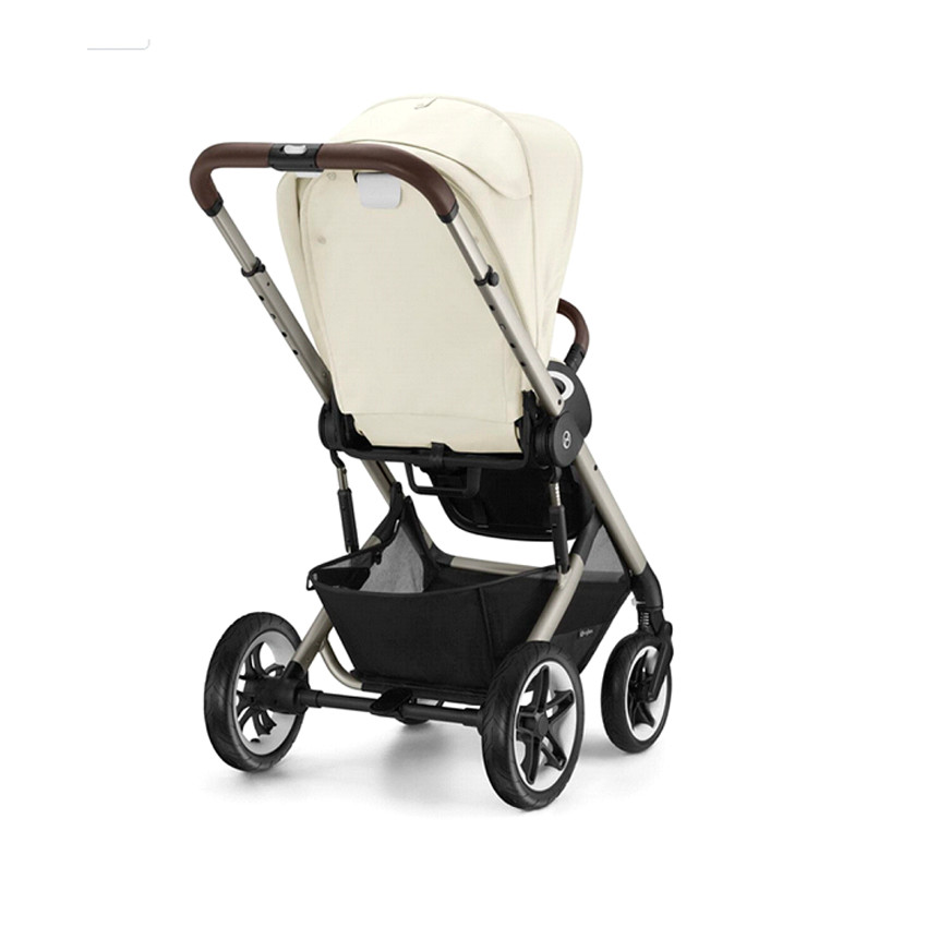 Poussette Talos S Lux Châssis Taupe - Seashell Beige 