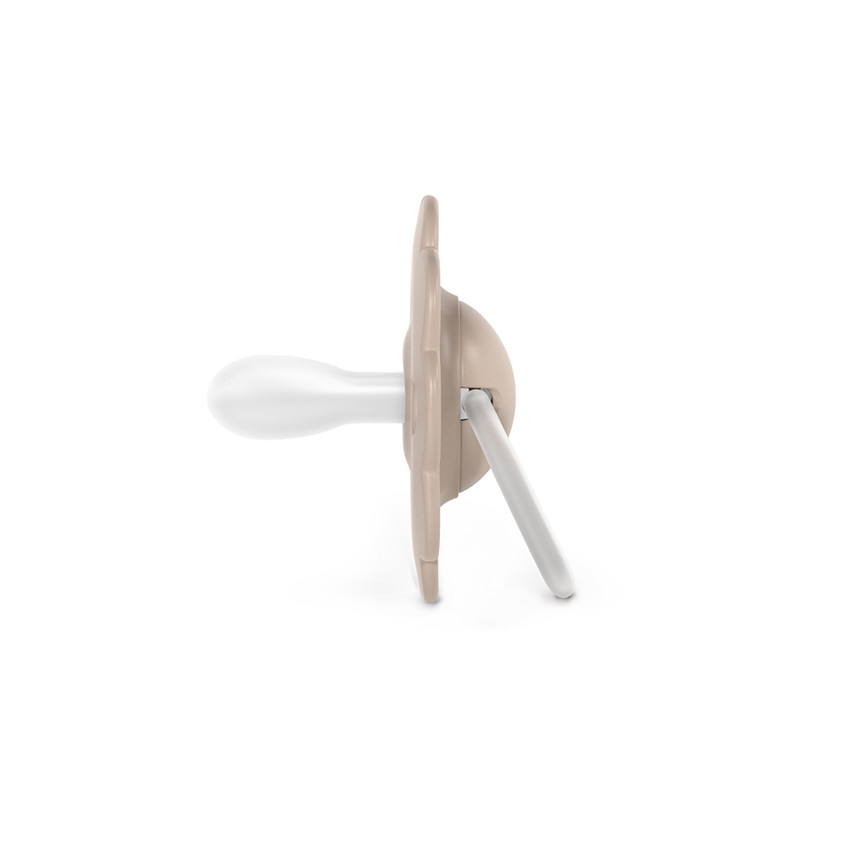 Tétine physiologique en silicone SX PRO Wonder 0-6M Beige intense 