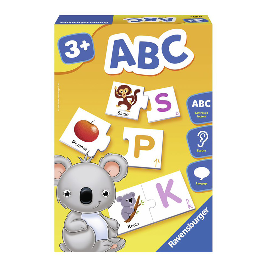 Jeux de Connaissances Jeu Educatif ABC 