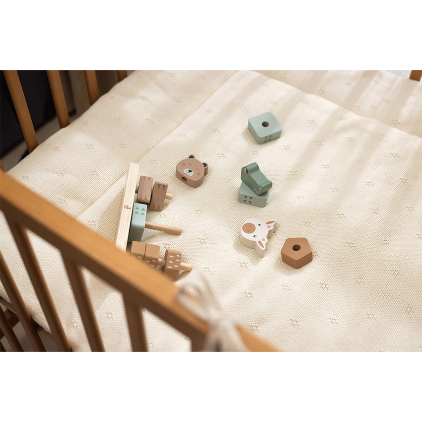 Tapis de Parc 75x95cm Cosy Knit Ivory 