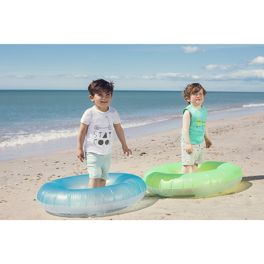 Ensemble avec débardeur et bermuda imprimé cactus pour bébé garçon 