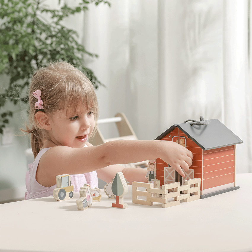 Ferme pliante en bois 