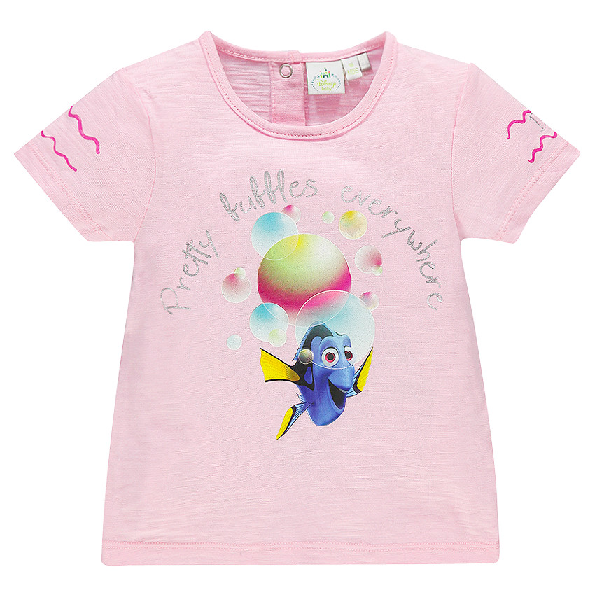 Tee-shirt manches courtes print fantaisie Disney Pixar Dory 