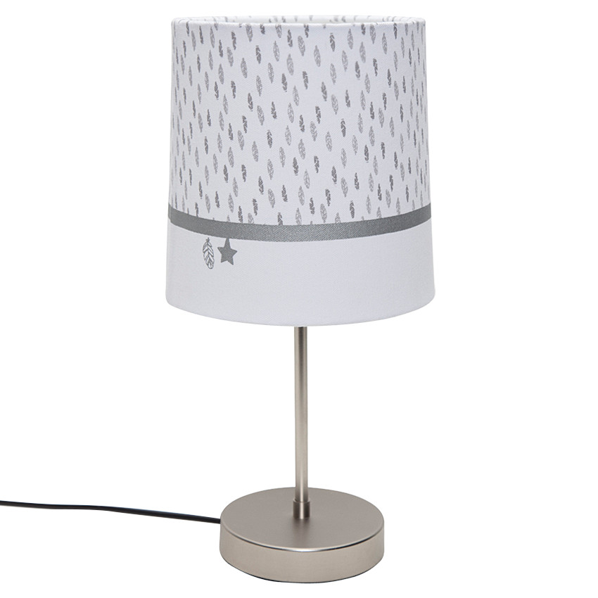 Lampe de chevet avec motif fantaisie 