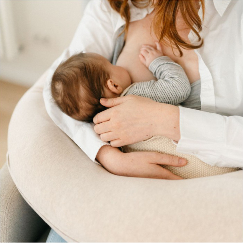 Coussin de grossesse et allaitement Buddy 180cm Chine Sand 