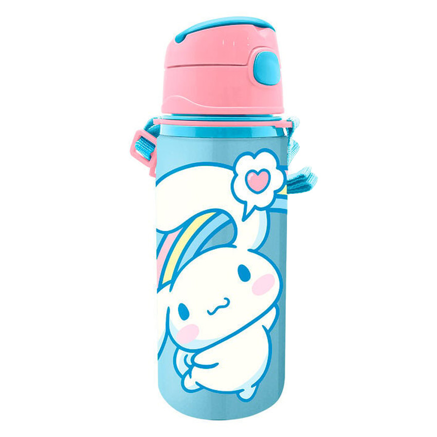Gourde alu avec lanière 600ml Cinnamoroll 