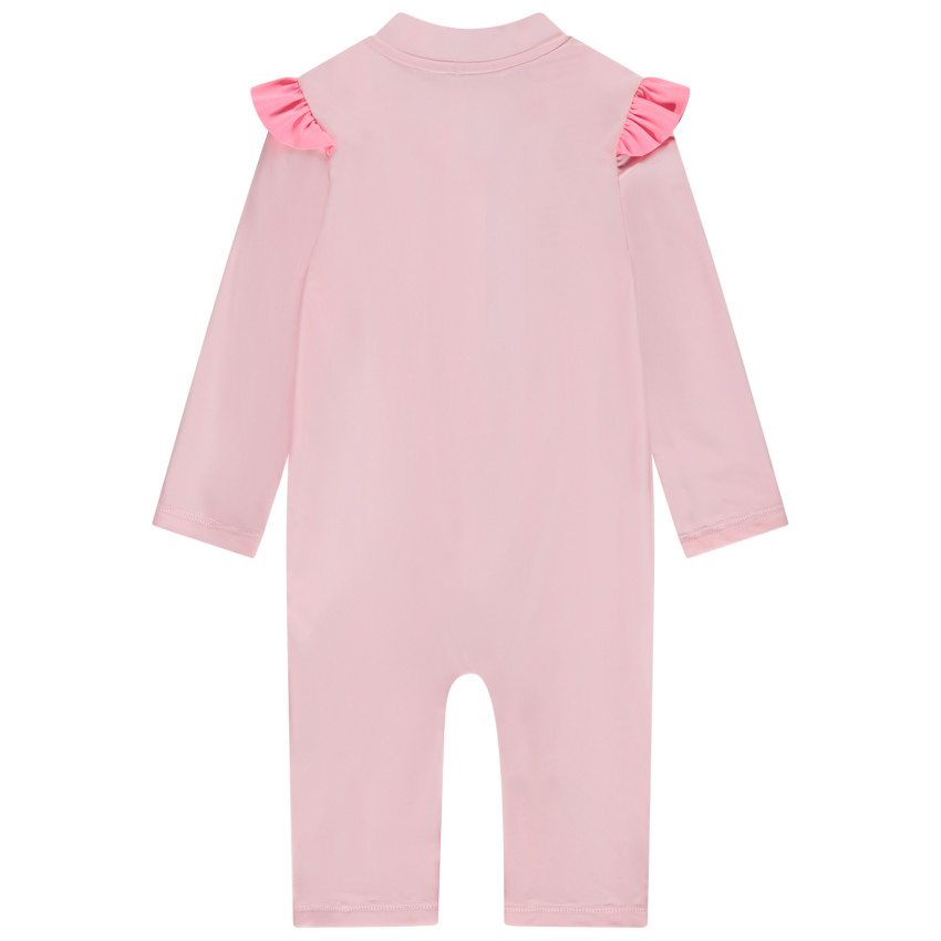 Combinaison anti-UV avec print flamant rose pour bébé fille 