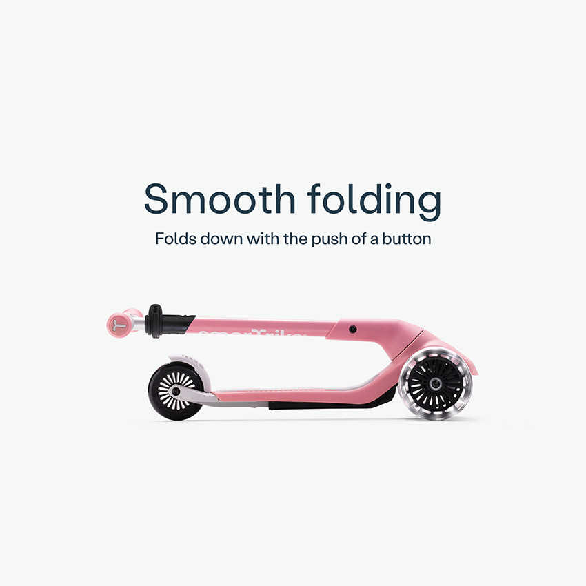 Trottinette 3 roues Xtend Mini+ scooter 2-9ans Rose 