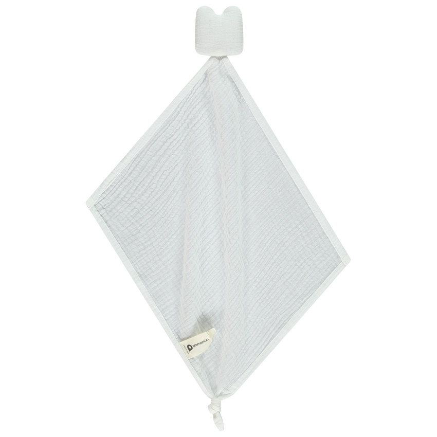 Doudou animal en gaze de coton 