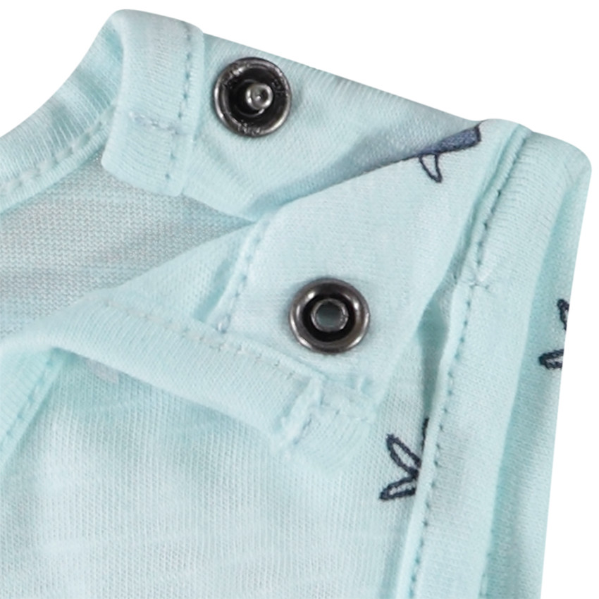 Set van 2 fantasie tanktops in jersey slub voor baby jongen 