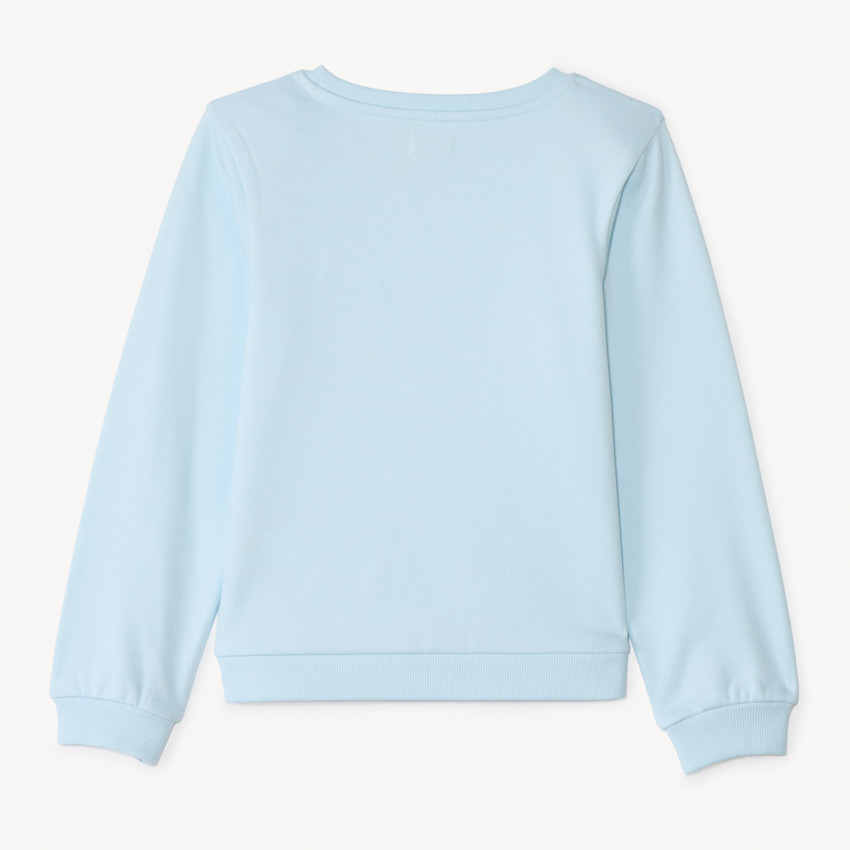 Sweat molleton printé à paillettes pour fille 