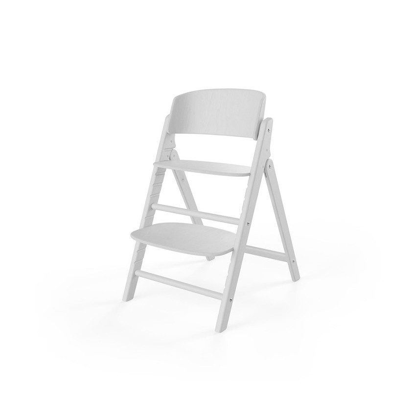 Click Fold evolutieve hoge stoel wit 