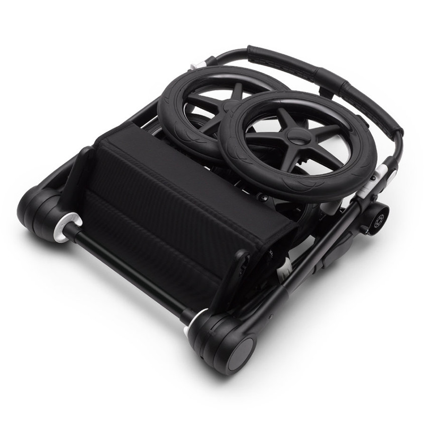 Poussette duo Fox 2 complète - Noir et Bleu Vapeur 