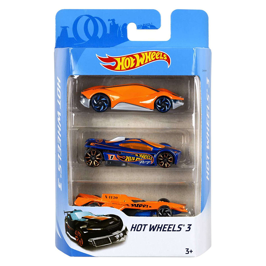 Pack de 3 voitures Hot Wheels 