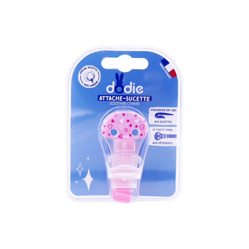 Attache-sucette ruban 