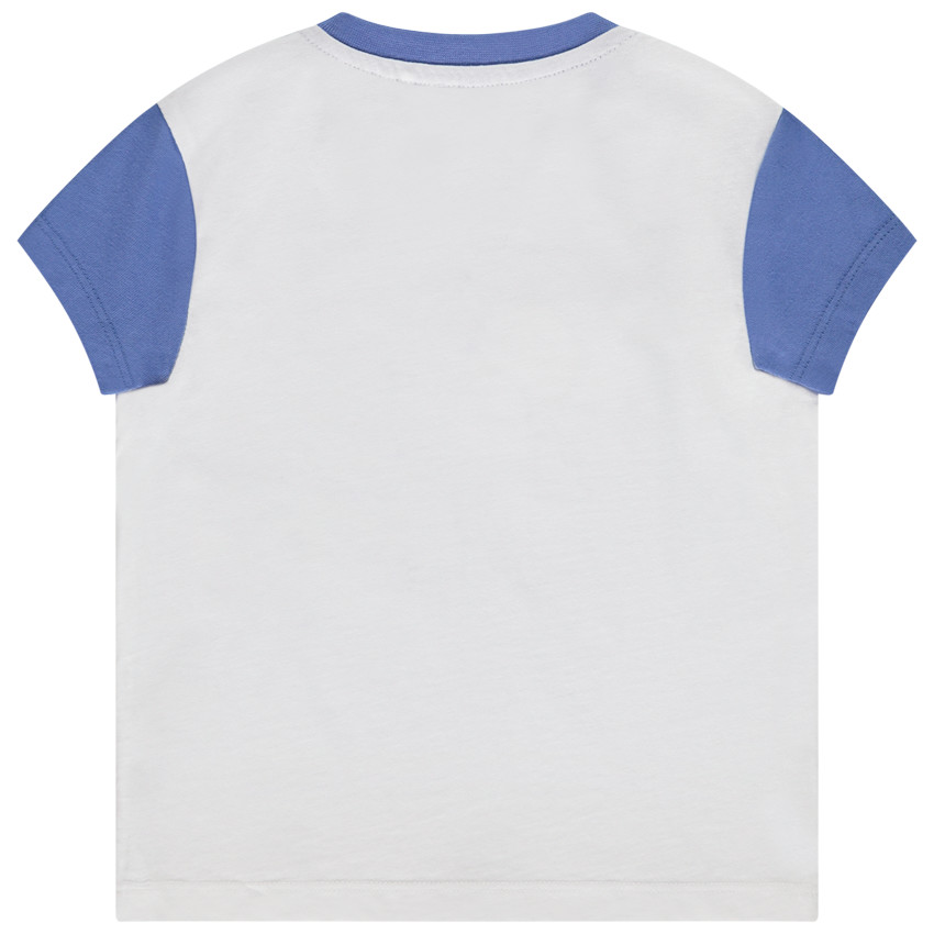 T-shirt met korte mouwen met arty patches voor babyjongen 
