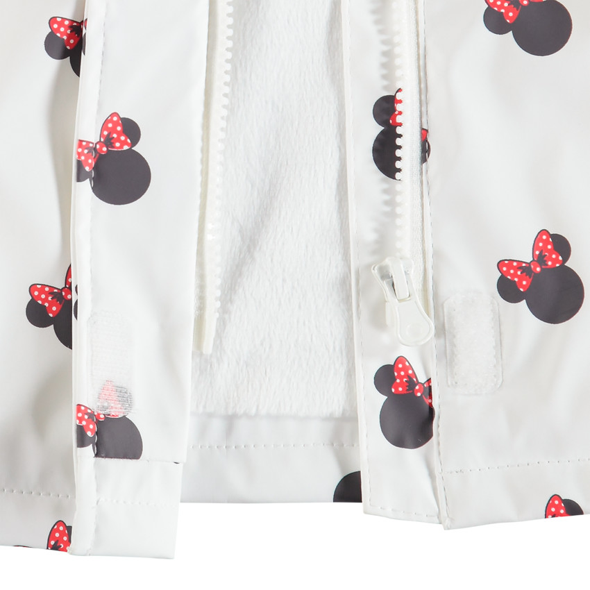 Parka en gomme doublée sherpa Minnie Disney pour enfant fille 