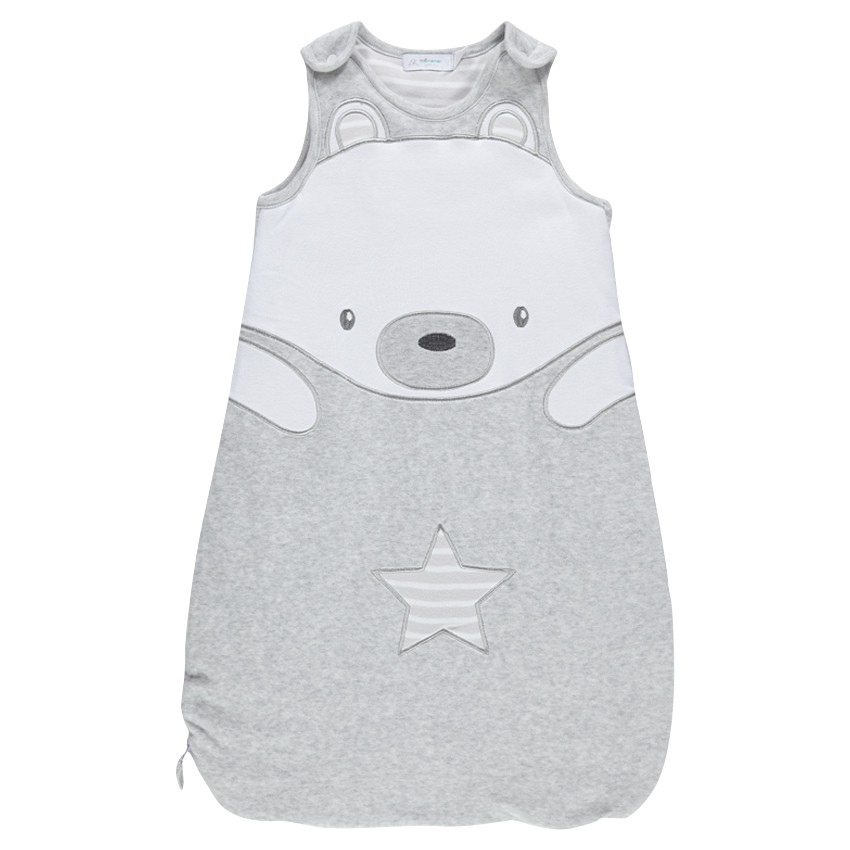 Turbulette sans manches en velours et jersey motif ourson TOG 3 