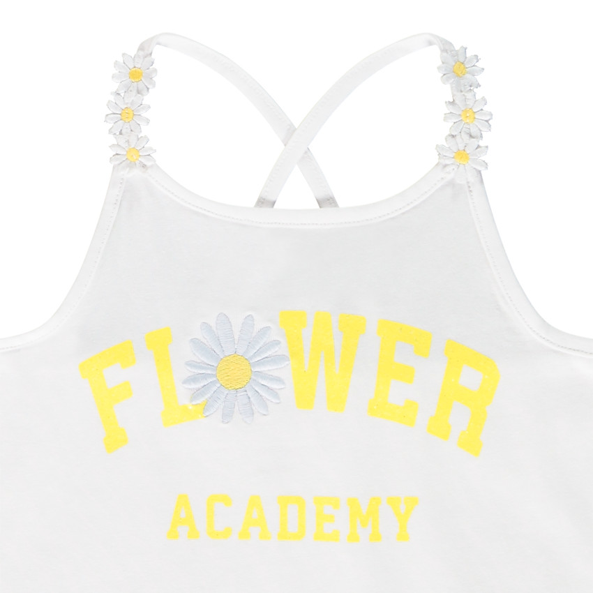 Ensemble de plage débardeur + jupe pour fille 