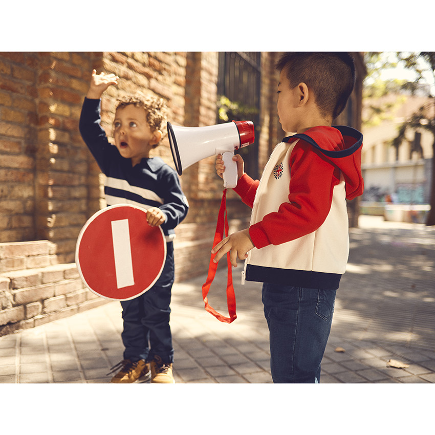 Jeans effect broek voor baby jongen 