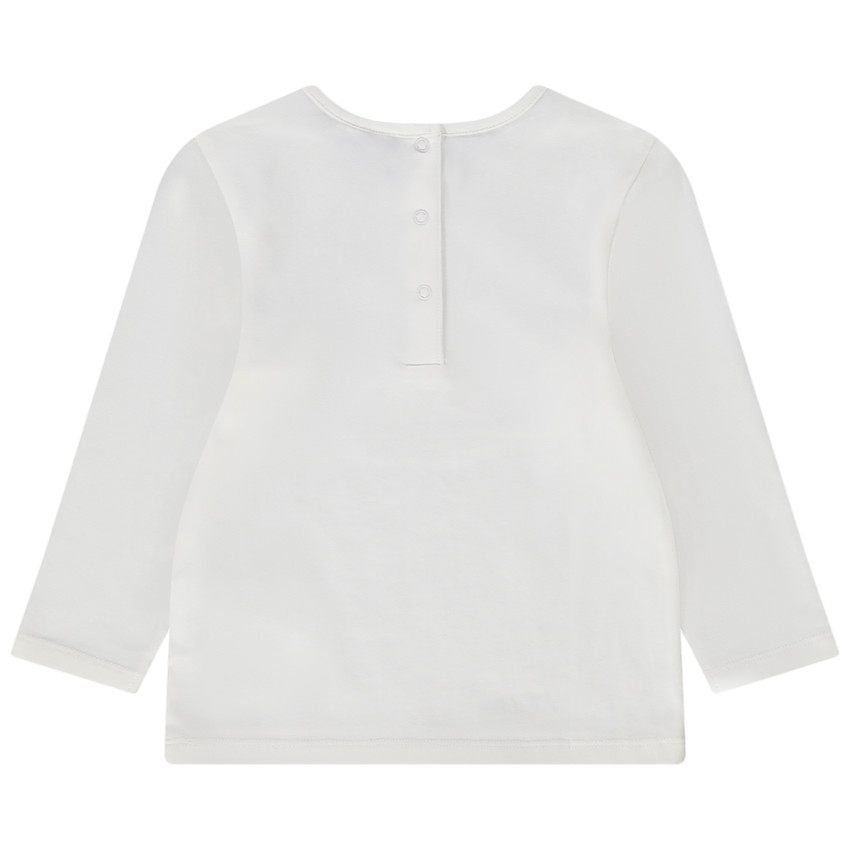 Lange mouwen T-shirt met regenboog print voor baby meisje 