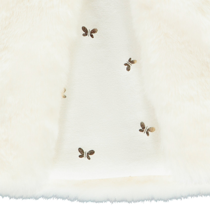 Ensemble tunique fantaisie + gilet et legging pour bébé fille 