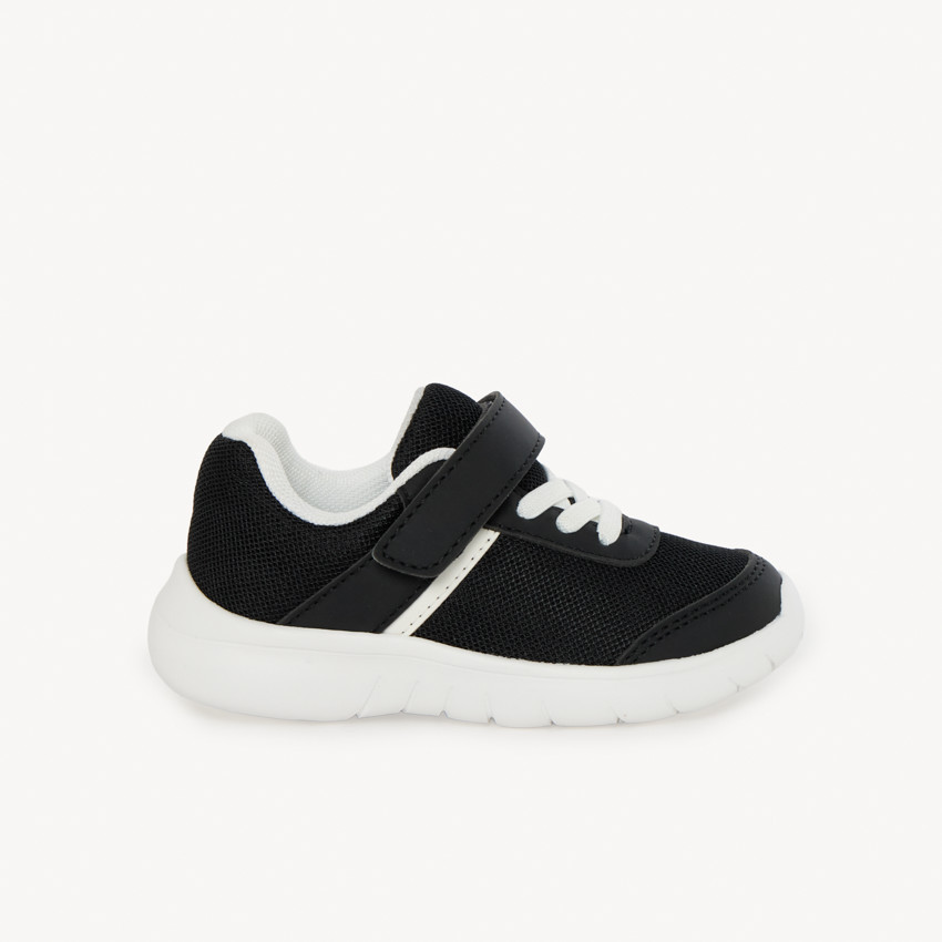 Baskets de sport scratchées en mesh pour bébé garçon 